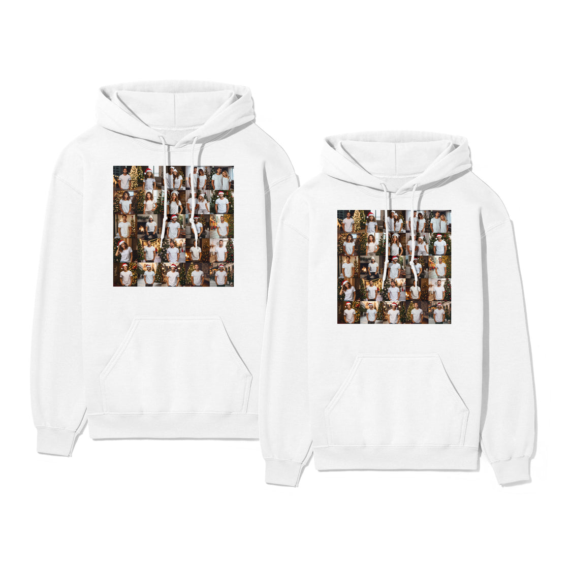 Custom Photo Collage Matching Outfits – Turn Your Favorite Photos Into Personalized Couple Shirts