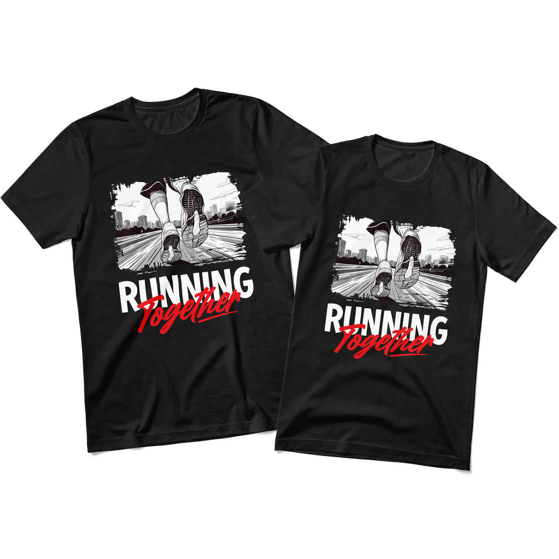 Running Together – Matching Outfit for Couples Who Chase Goals Side by Side