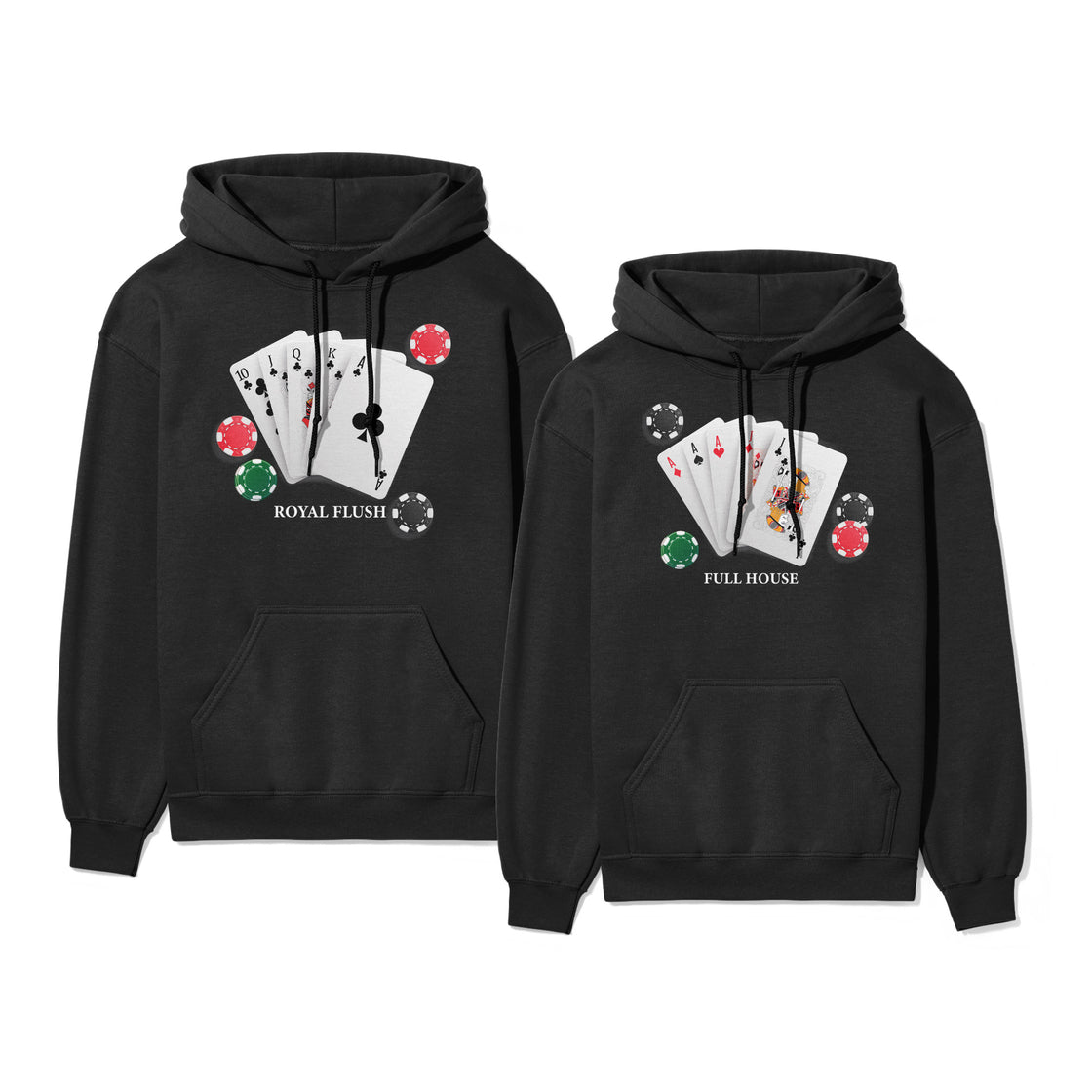 Royal Flush & Full House – Bold Matching Outfit for Couples Who Play to Win