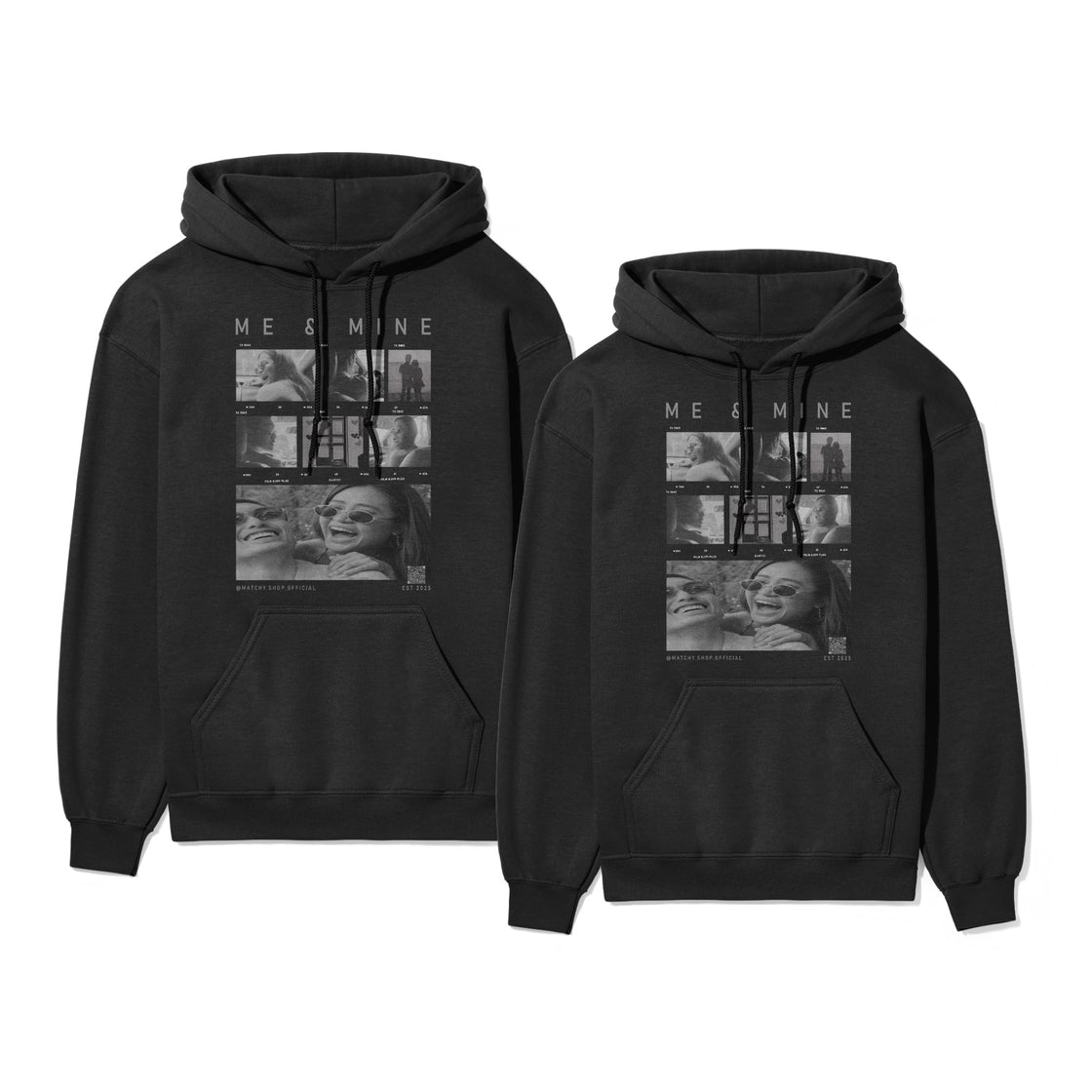 Custom Film Strip Matching Outfits – Turn Your Love Story Photos Into a “Me & Mine” Design