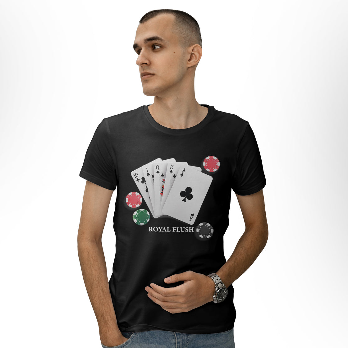 Royal Flush & Full House – Bold Matching Outfit for Couples Who Play to Win