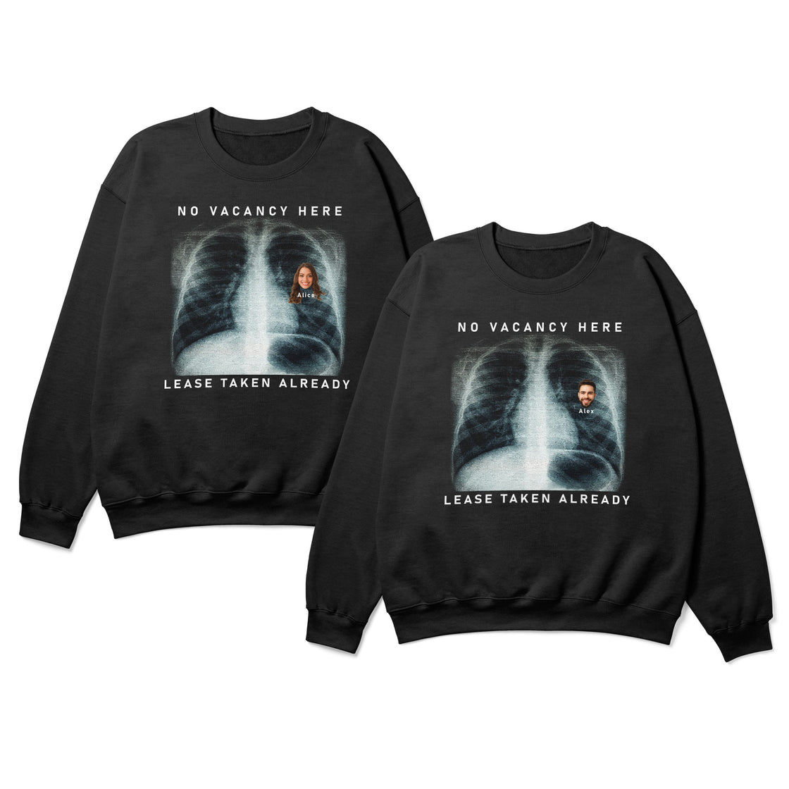 No Vacancy Here – X-Ray Love Matching Outfits That Show Your Heart’s Already Taken