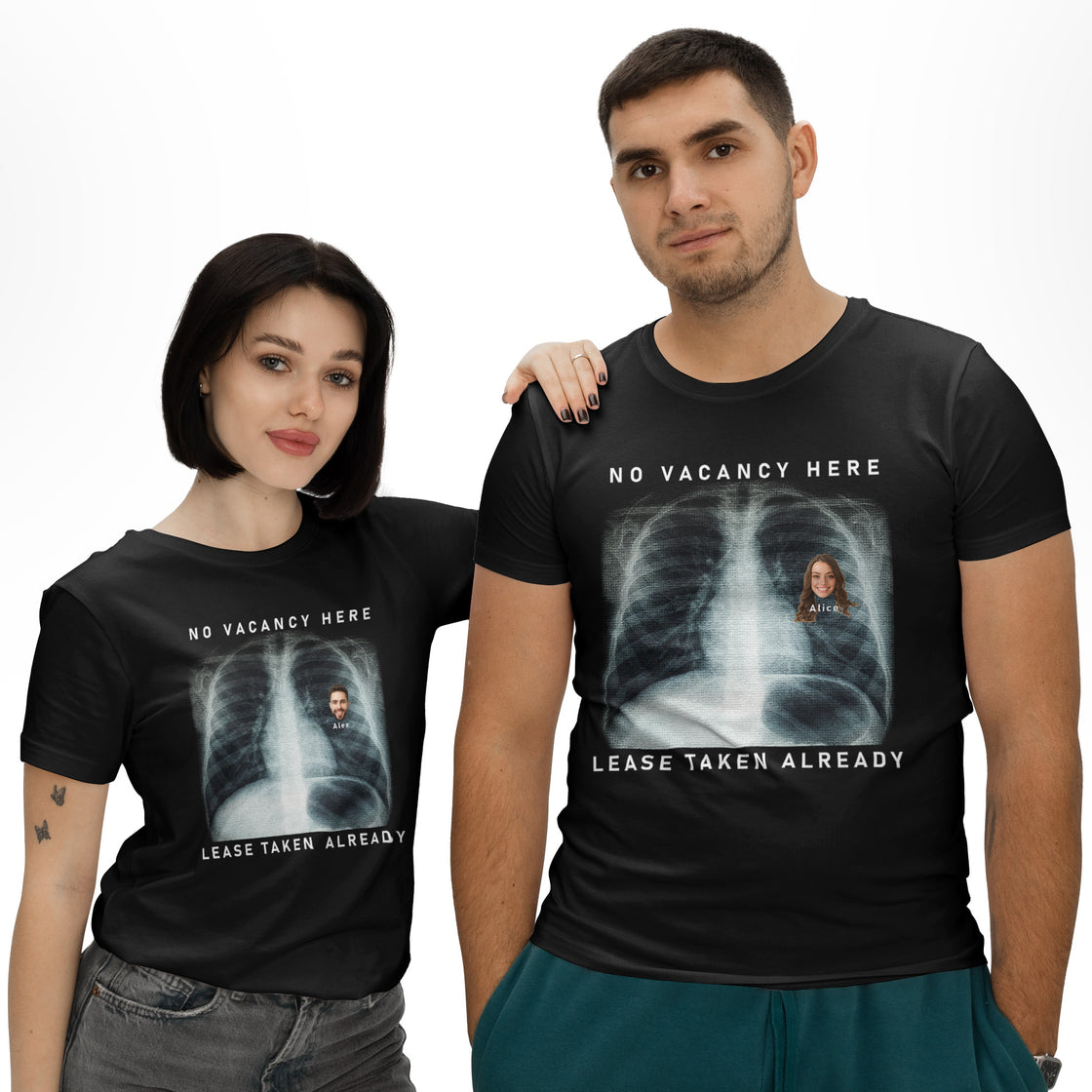 No Vacancy Here – X-Ray Love Matching Outfits That Show Your Heart’s Already Taken