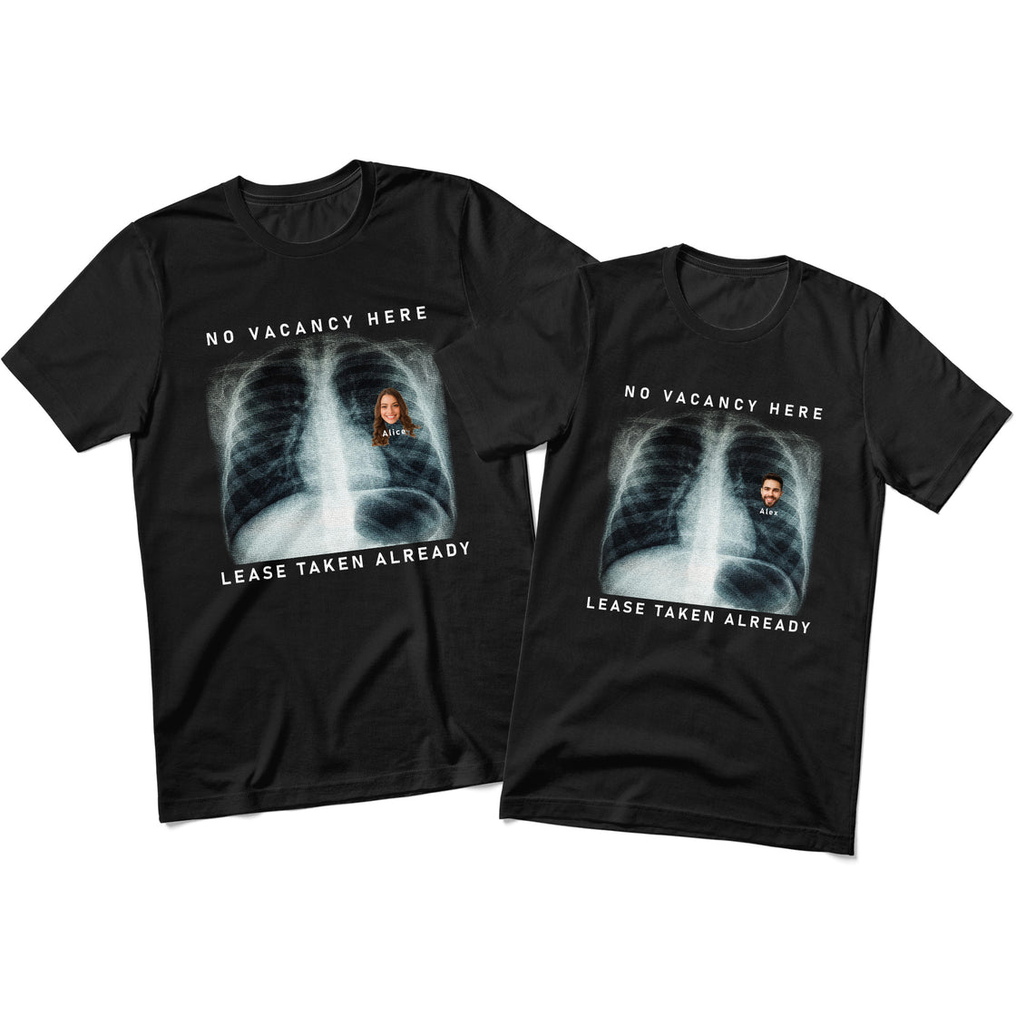 No Vacancy Here – X-Ray Love Matching Outfits That Show Your Heart’s Already Taken