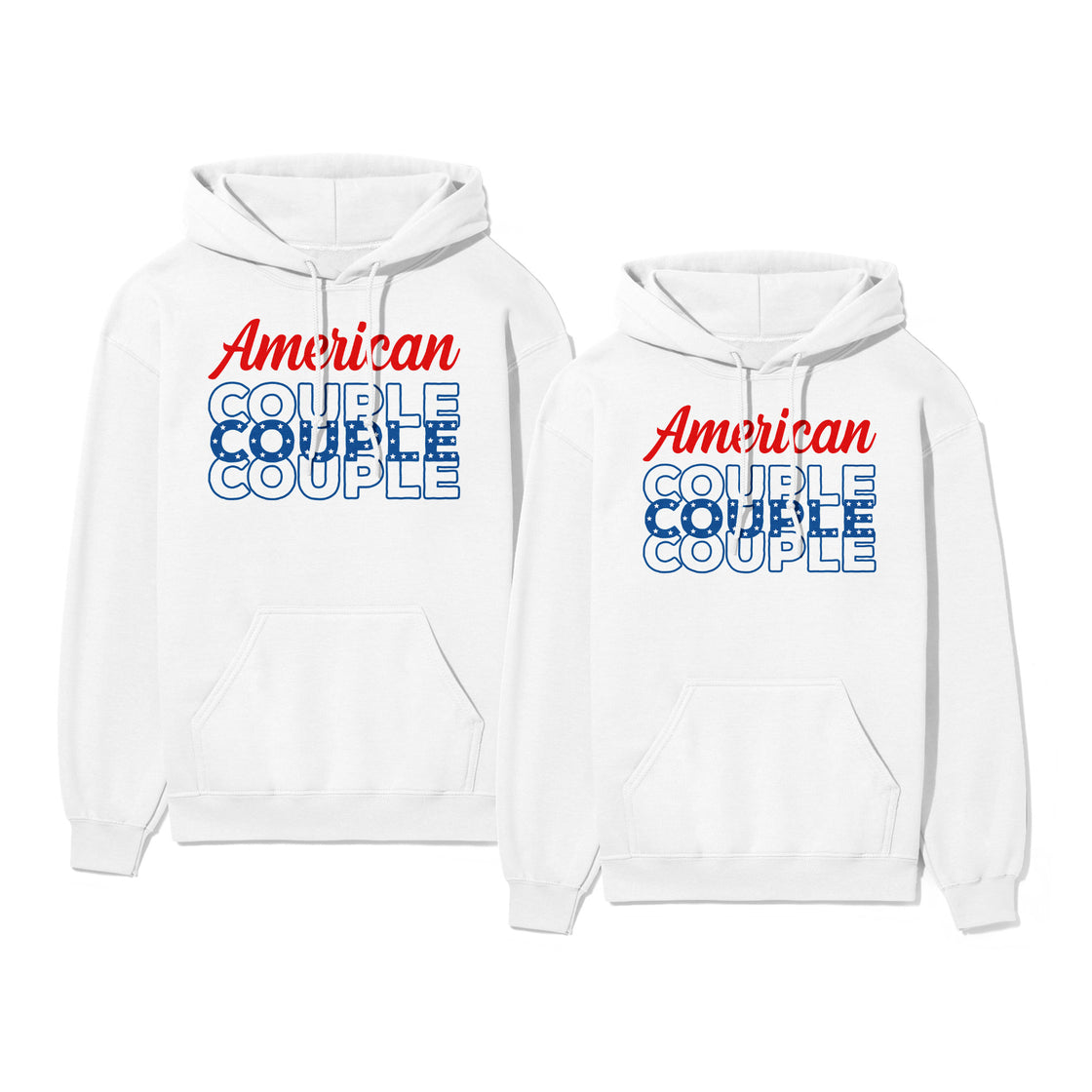American Couple โ Coordinated Matching Looks for Patriotic Celebrations