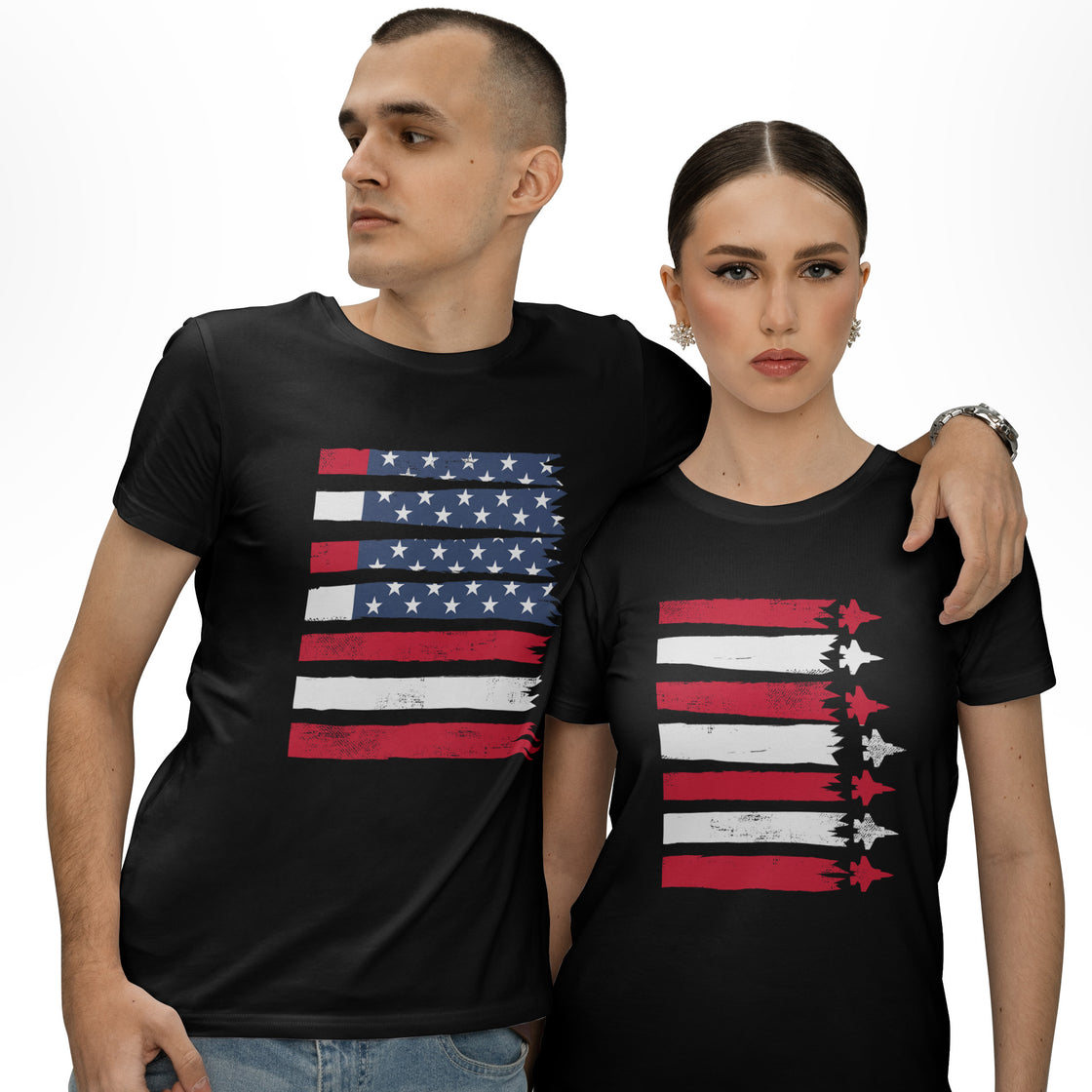 American Flag & Fighter Jets β Matching Patriotic Looks for 4th of July & Beyond