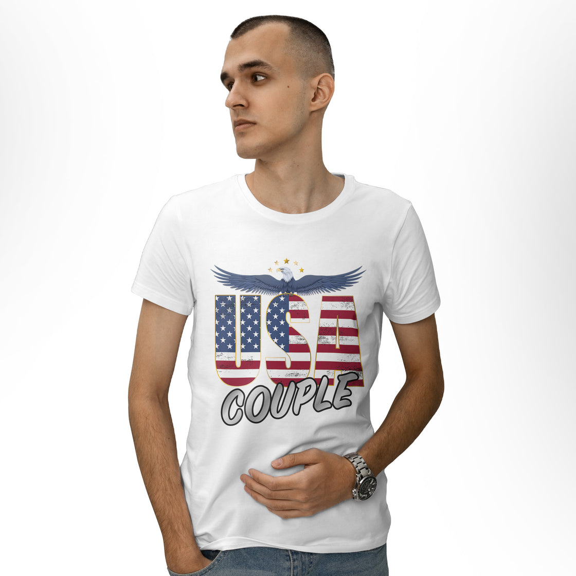 USA Couple β Matching Patriotic Looks for 4th of July & Beyond