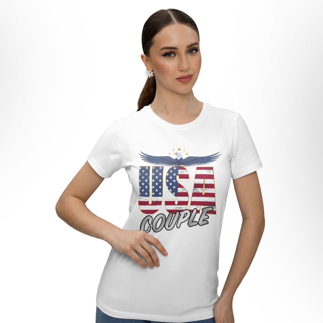 USA Couple β Matching Patriotic Looks for 4th of July & Beyond