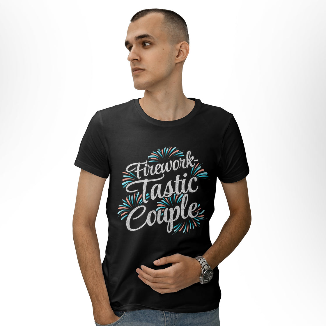 Firework-Tastic Couple β Playful Matching Looks for Couples Who Spark Together