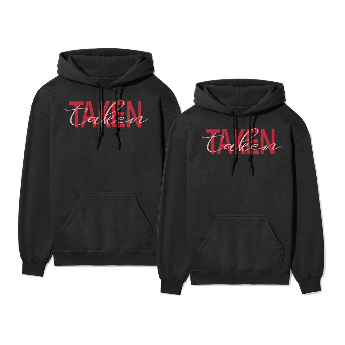TAKEN – Matching Couple Set That Says It All Without Words
