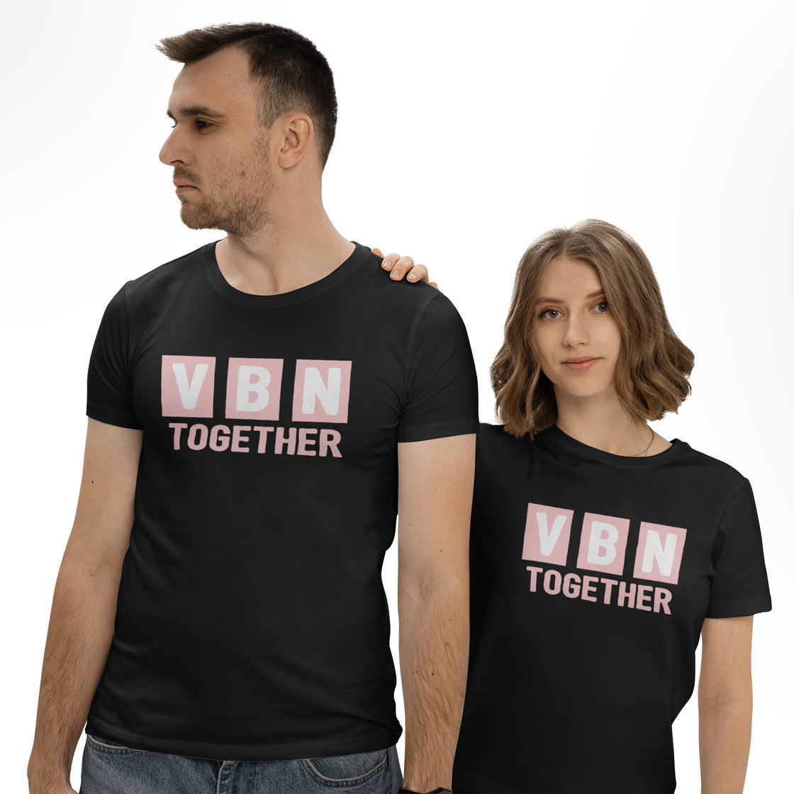 VBN TOGETHER – Matching Tees for Couples with Big Vibes