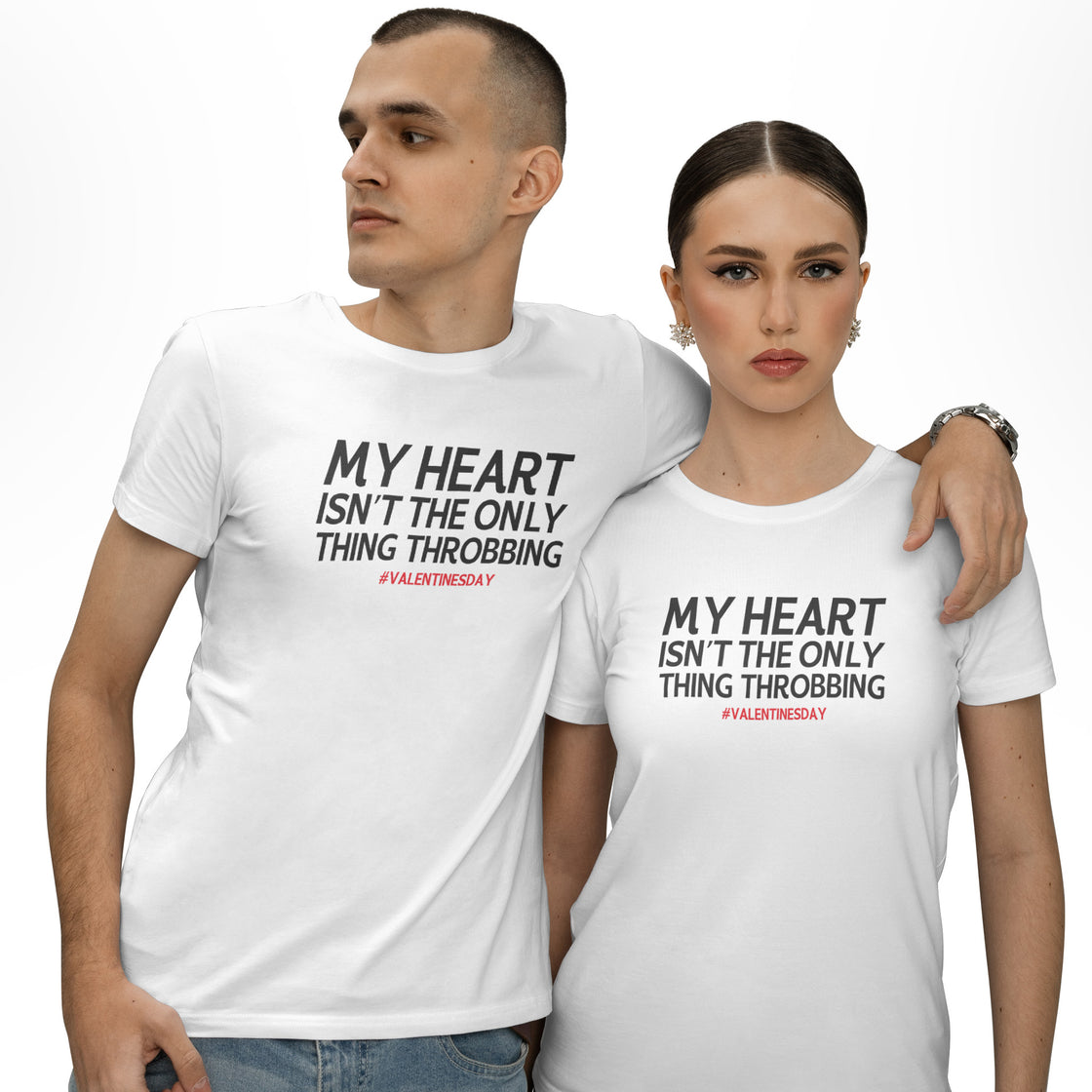My Heart Isn’t the Only Thing Throbbing #Valentinesday – Matching Clothes for Couples Who Laugh Together