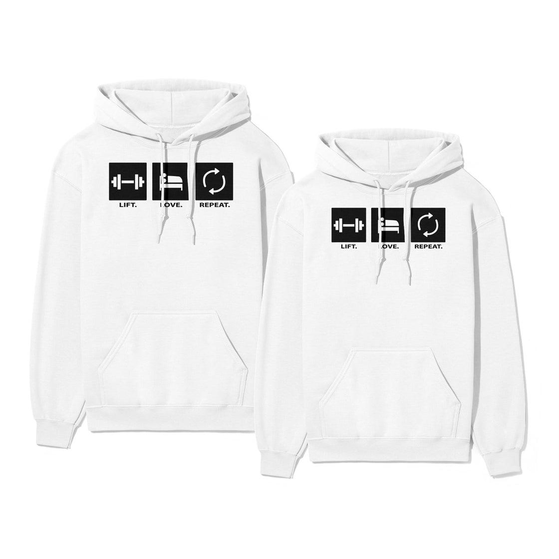 Lift. Love. Repeat. β Matching Couple Set That Says It All Without Words