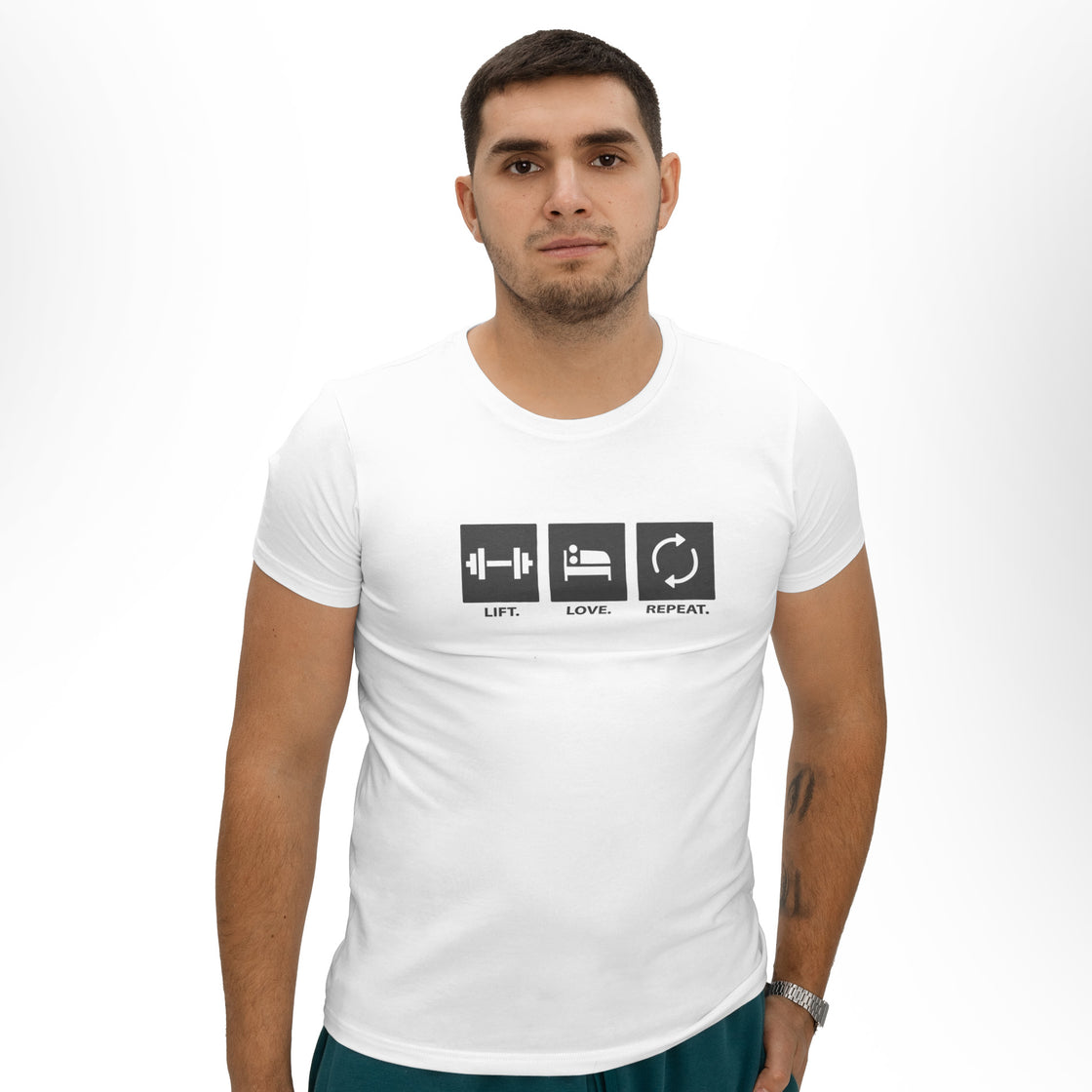 Lift. Love. Repeat. β Matching Couple Set That Says It All Without Words