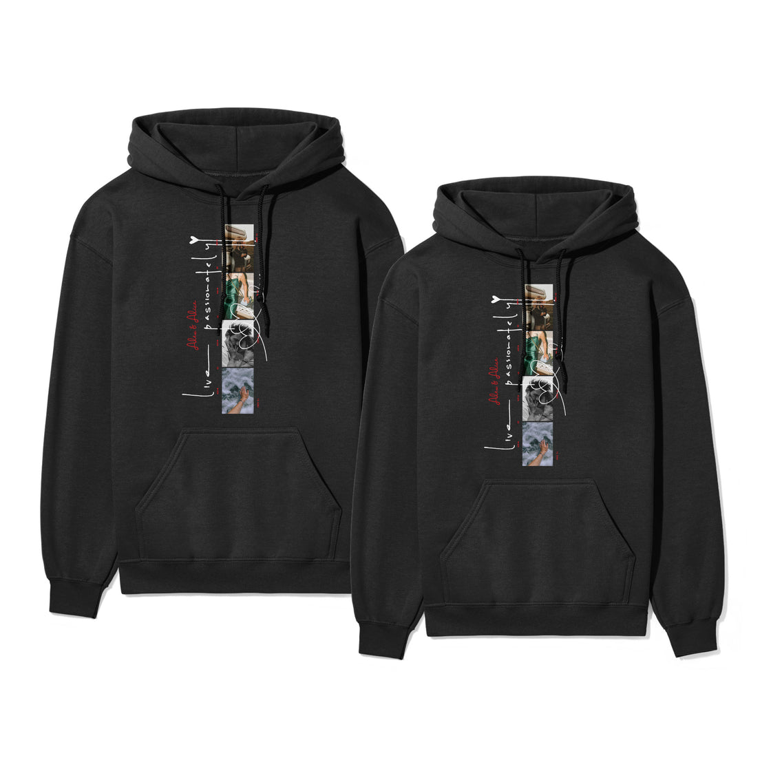 Live Passionately Custom Matching Outfits – Your Most Intimate Photos Turned Into a Vertical Love Story