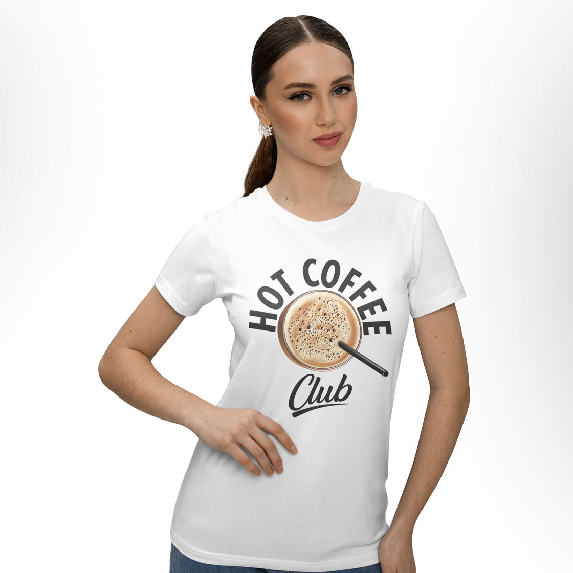 Hot Coffee Club & Iced Coffee Club – Funny Matching Outfit for Coffee-Loving Couples