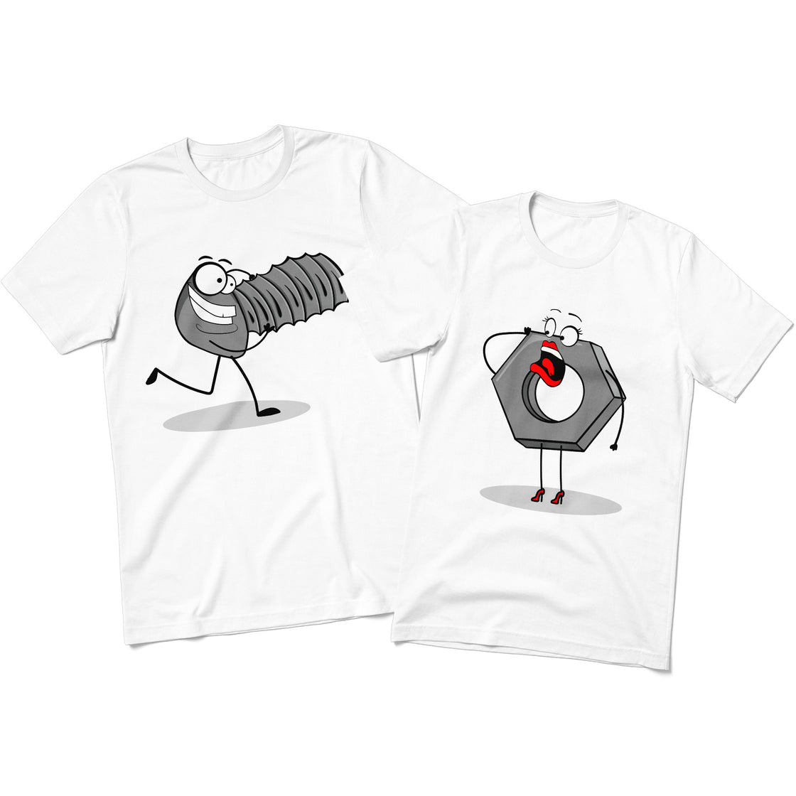 Bolt & Nut β Funny Matching Outfit for His & Hers Moments