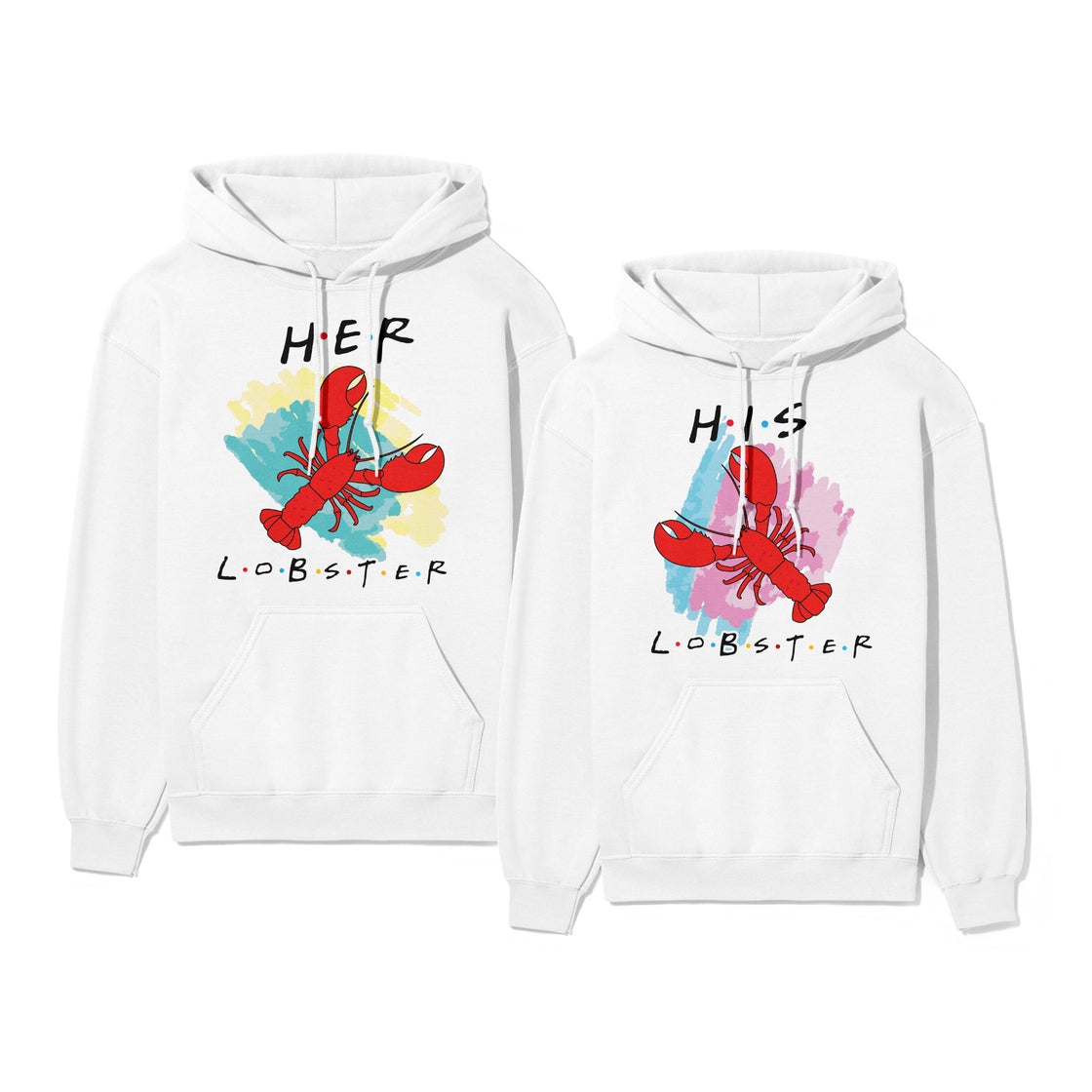 His Lobster & Her Lobster β Matching Tees for Couples Who Love to Match
