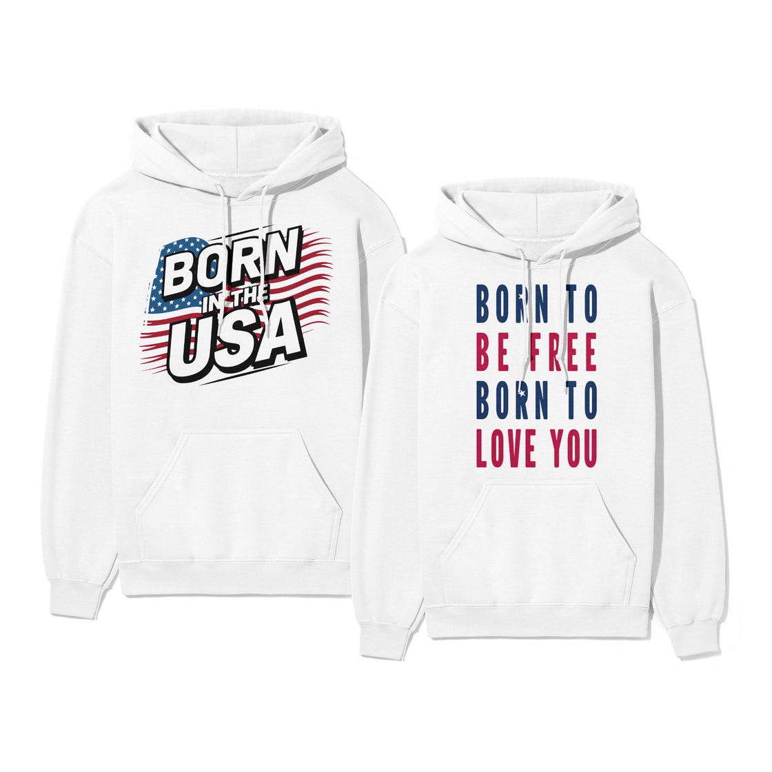 Born in the USA & Born to Be Free Born to Love You β Matching Looks for Holidays & Celebrations