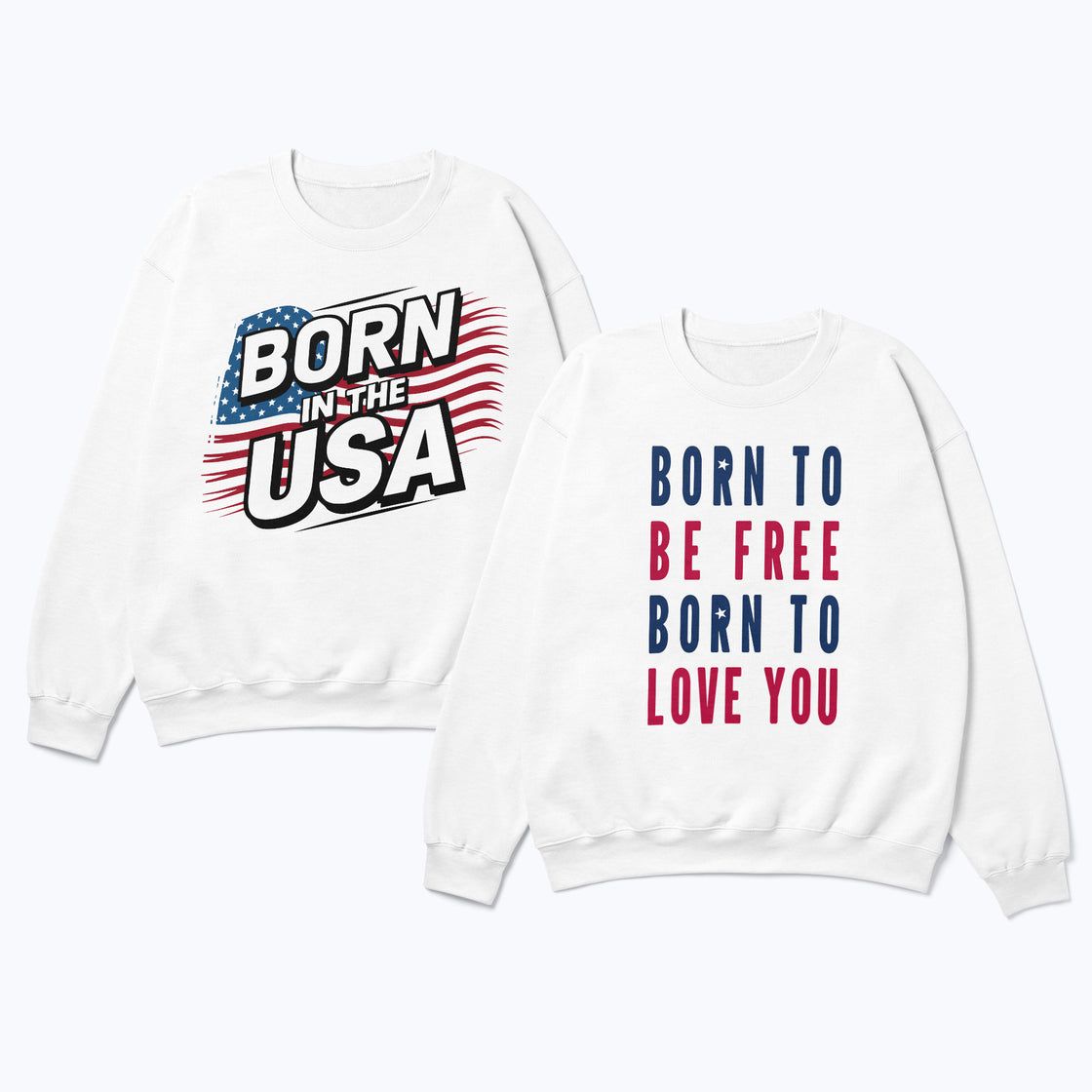 Born in the USA & Born to Be Free Born to Love You β Matching Looks for Holidays & Celebrations