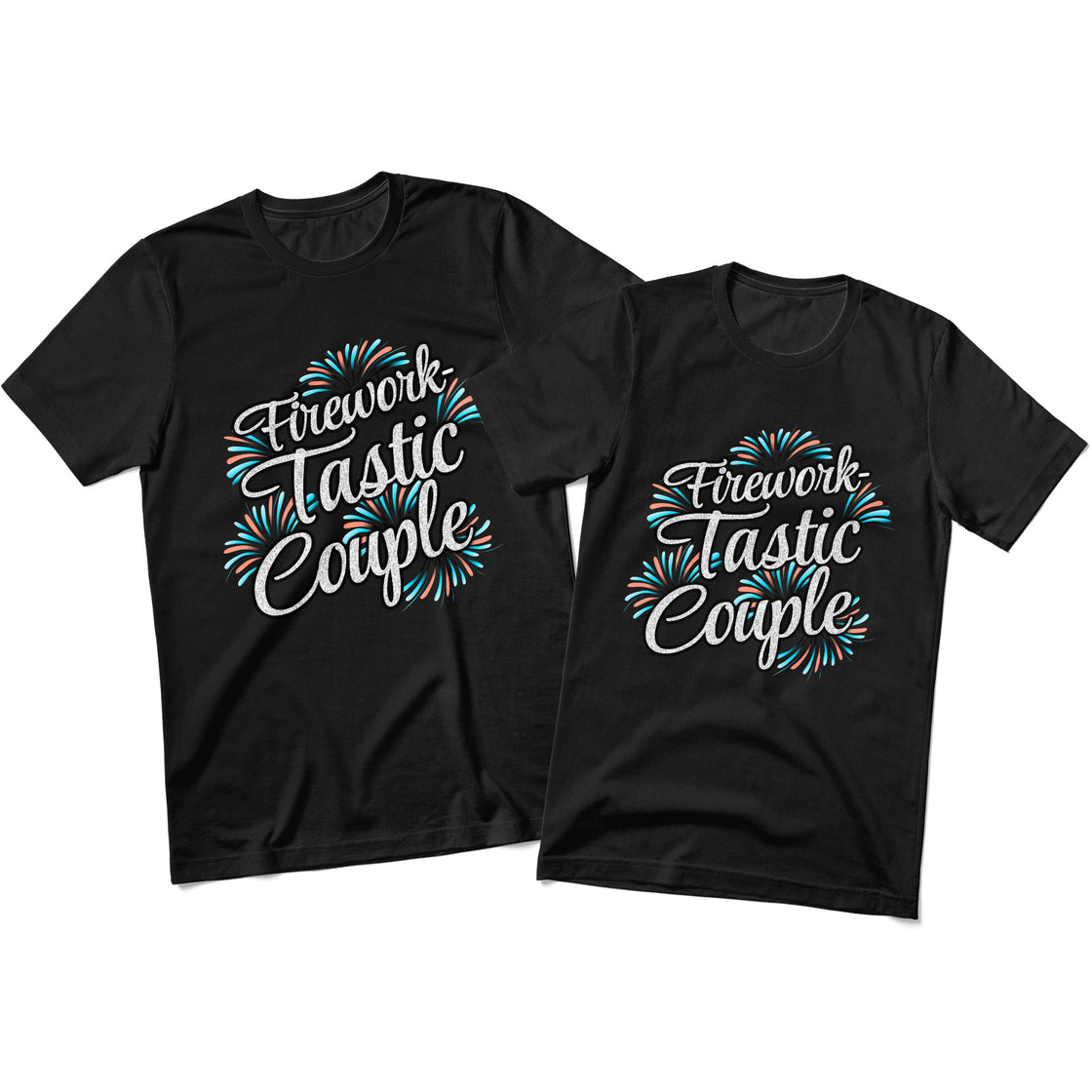 Firework-Tastic Couple β Playful Matching Looks for Couples Who Spark Together