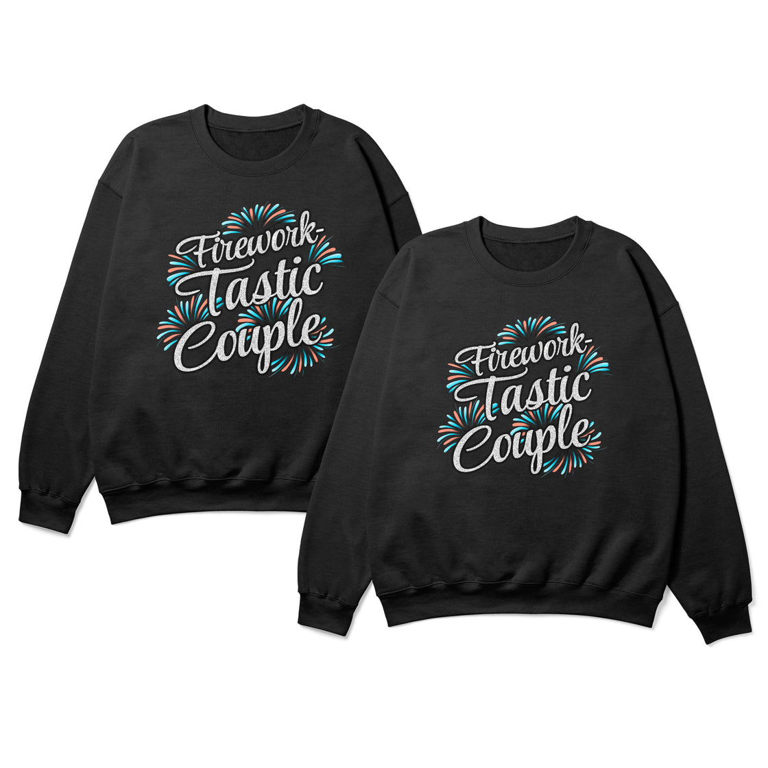 Firework-Tastic Couple β Playful Matching Looks for Couples Who Spark Together