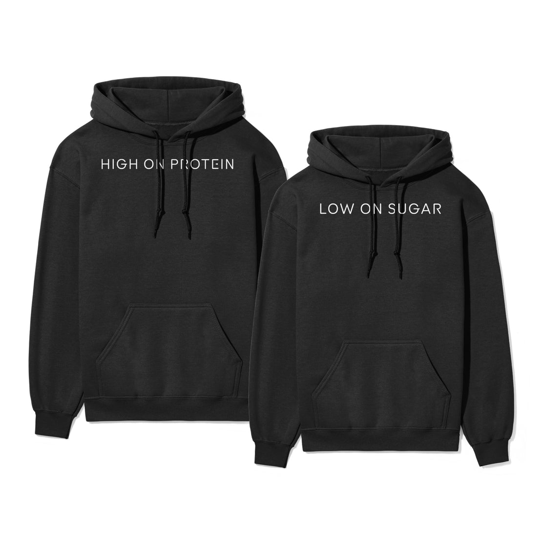 High on Protein & Low on Sugar β Matching Outfits with a Playful Twist