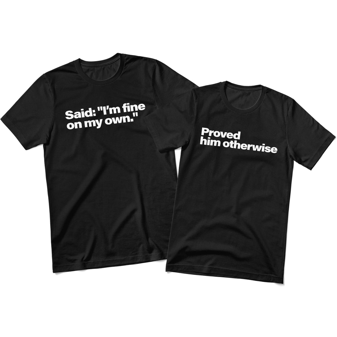 Said: βIβm Fine On My Own" &  Proved Him Otherwise β Bold Matching Looks for Couples Who Keep It Real