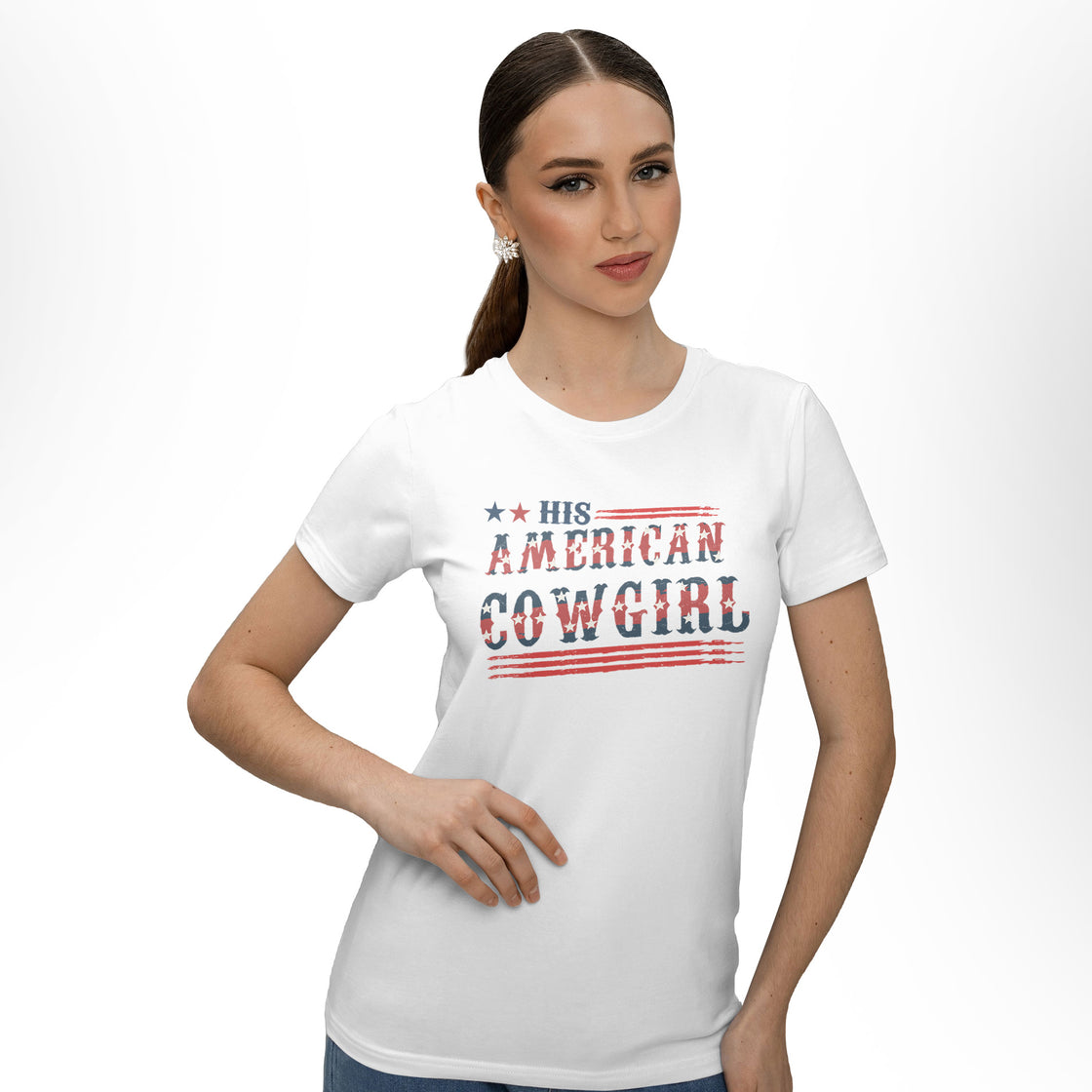 Her American Cowboy & His American Cowgirl β Matching Couple Set That Says It All Without Words