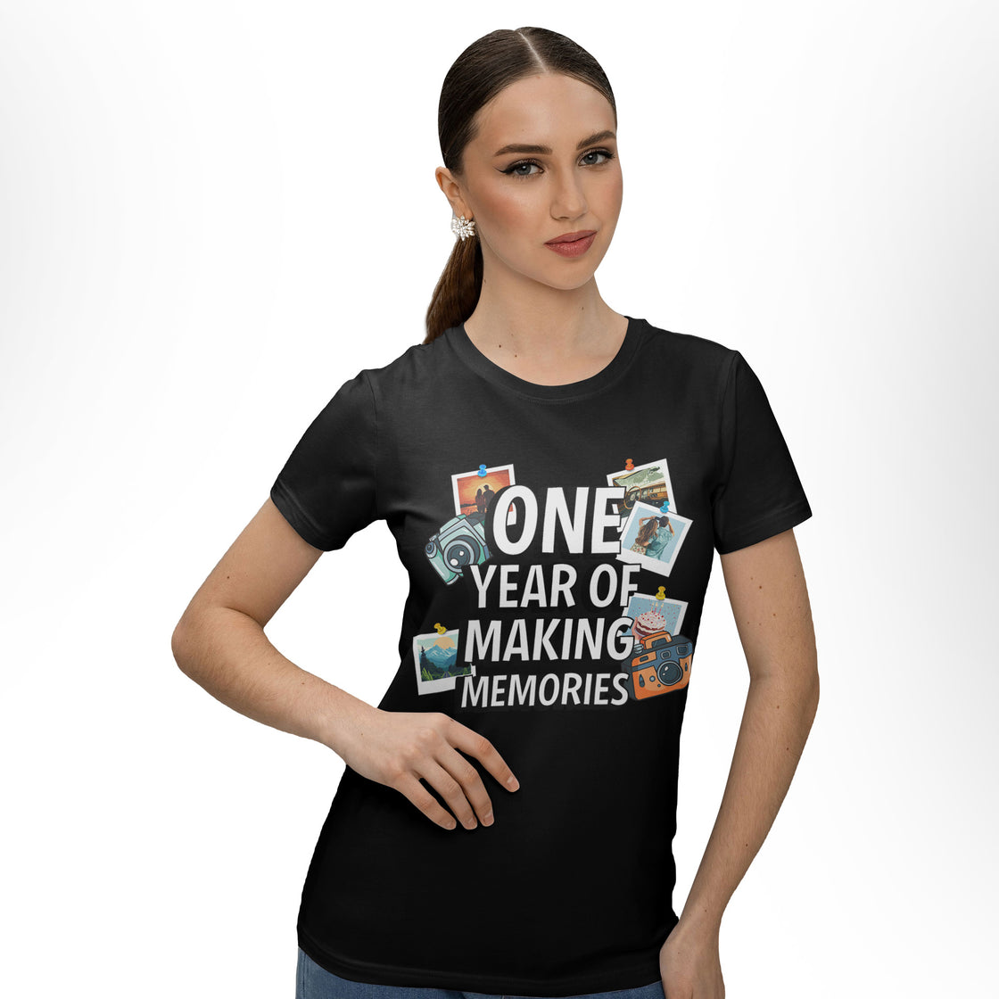 One Year of Making Memories – Matching Outfits for Couples – Perfect for 1st Anniversary