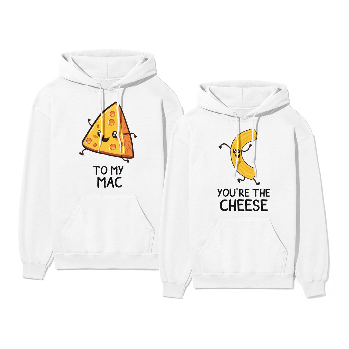 To My Mac & You're the Cheese β Cute Matching Outfit Idea for Boyfriend & Girlfriend Who Go Together