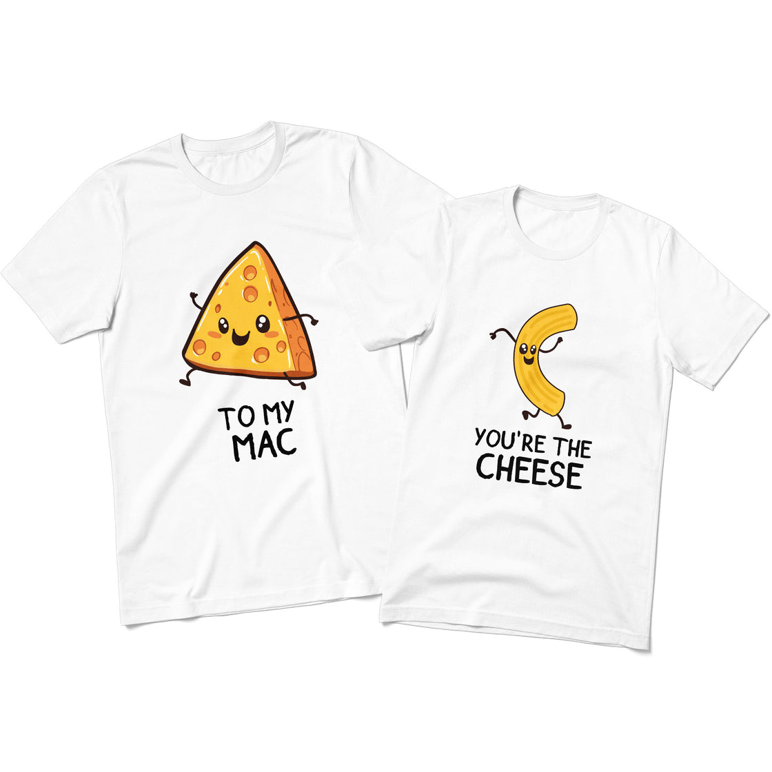 To My Mac & You're the Cheese β Cute Matching Outfit Idea for Boyfriend & Girlfriend Who Go Together
