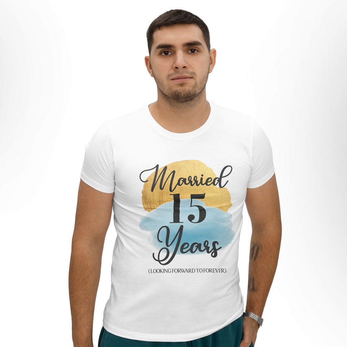 Married 15 Years Looking Forward to Forever β Celebrating 15 Years Together β Matching Outfit for Couples