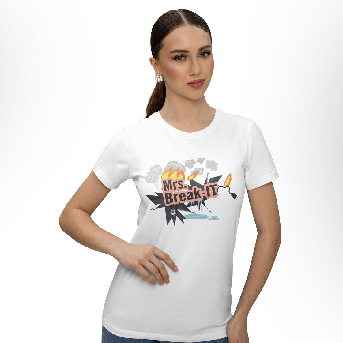 Mr. Fix-It & Mrs. Break-It β Relationship-Themed Couple Matching Set