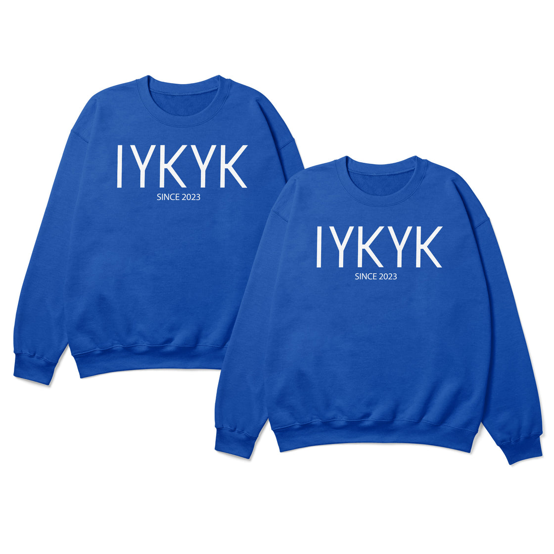 IYKYK Since 2023 β Couplewear for the Inside Joke Since 2023