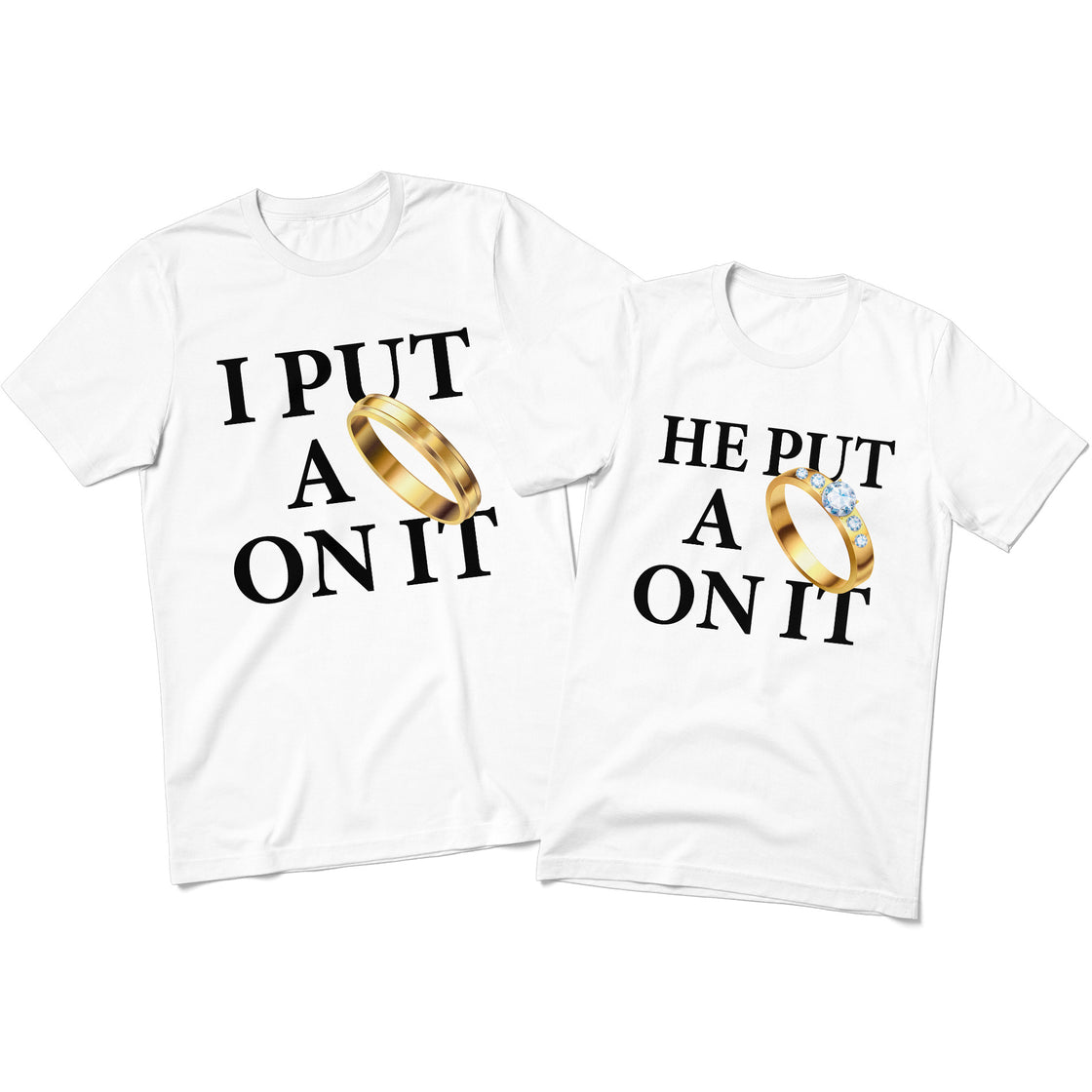 I Put a on it & He Put a on it β Matching Looks for Couples β Engagement Edition π