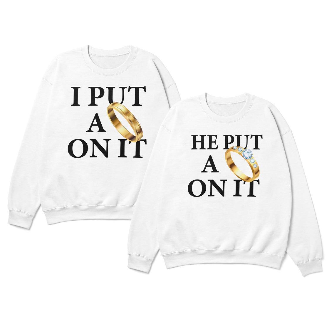 I Put a on it & He Put a on it β Matching Looks for Couples β Engagement Edition π