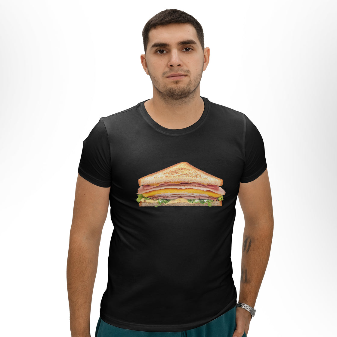 The Only Club I’m Interested in is a Sandwich – Funny Couple Shirts for Food Lovers 🥪💬