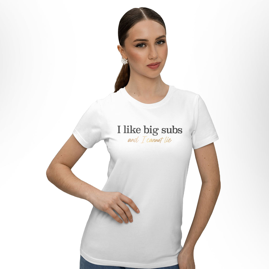 I Like Big Subs and I Cannot Lie β Funny Couple Tees for Sandwich Lovers & 90s Fans π₯πΆ