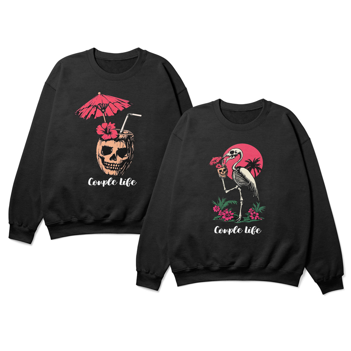 Couple Life β Matching Set for Couples with a Dark Tropical Twist