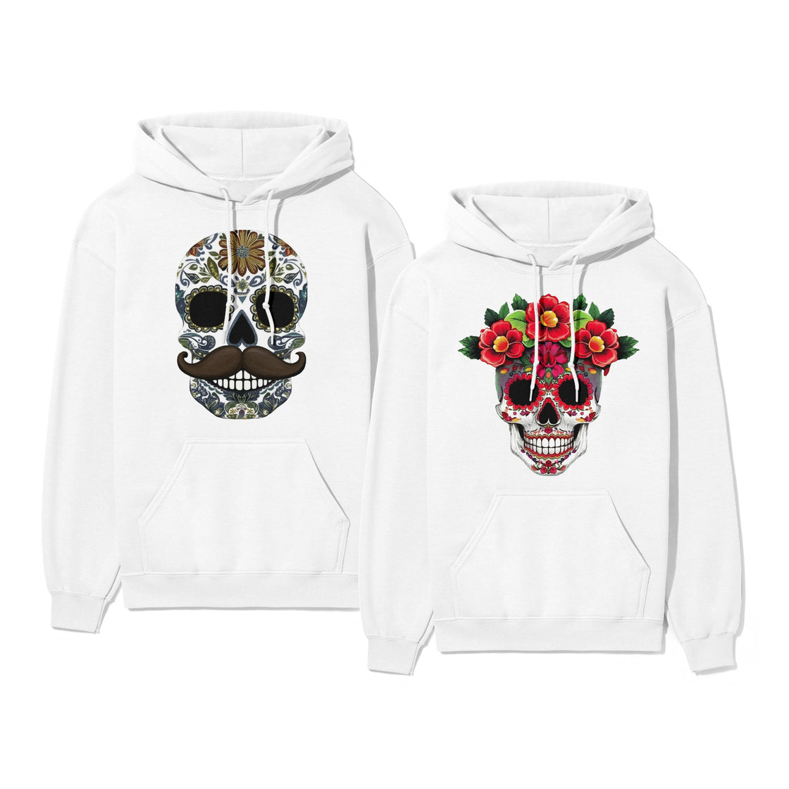 Skull Love β Matching Outfits for Couples Who Celebrate Eternal Love