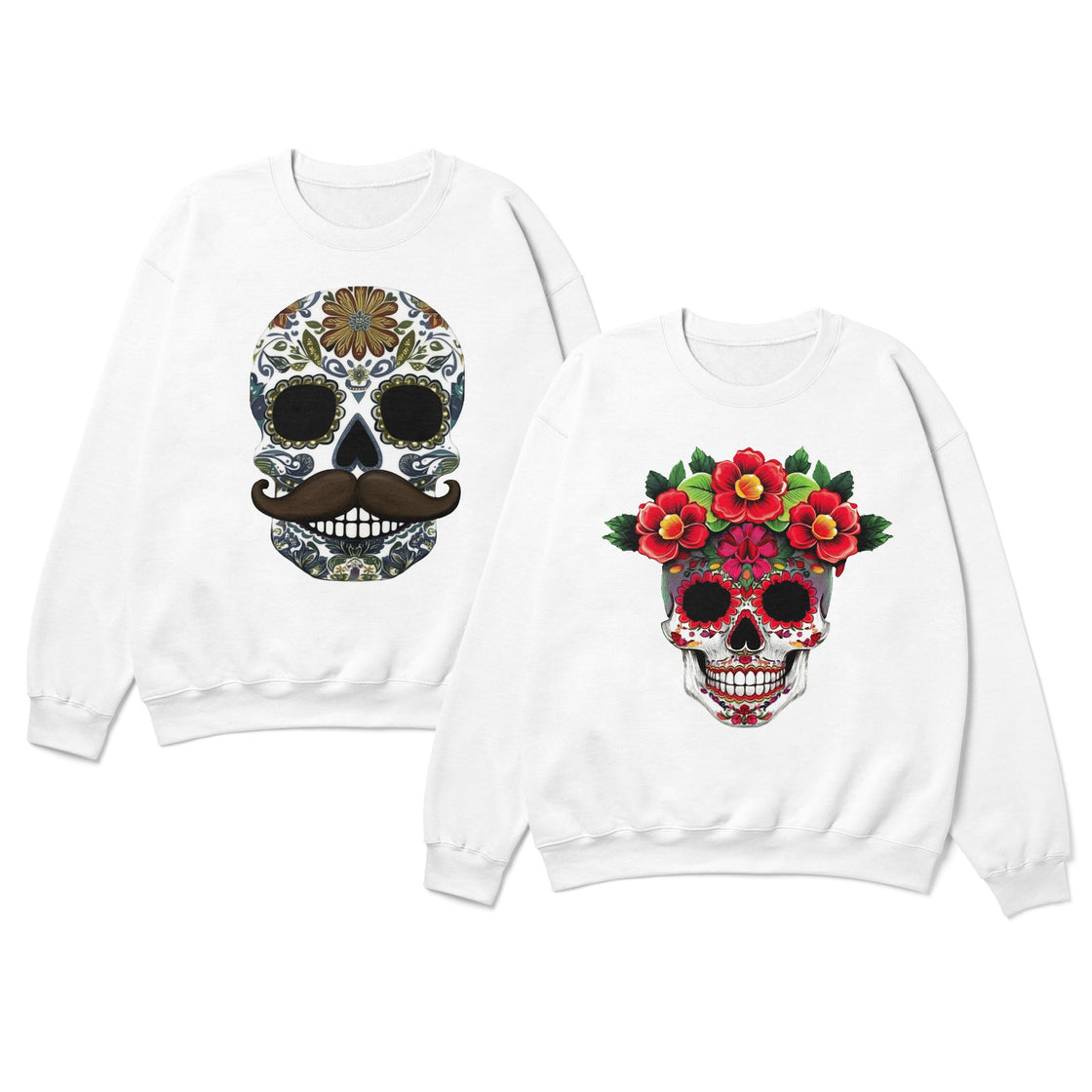 Skull Love β Matching Outfits for Couples Who Celebrate Eternal Love