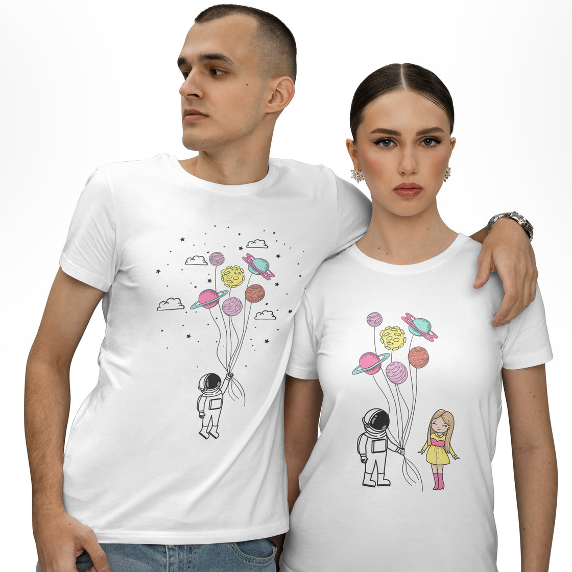 You Are My Universe β Romantic Matching Looks Made for Two in Love