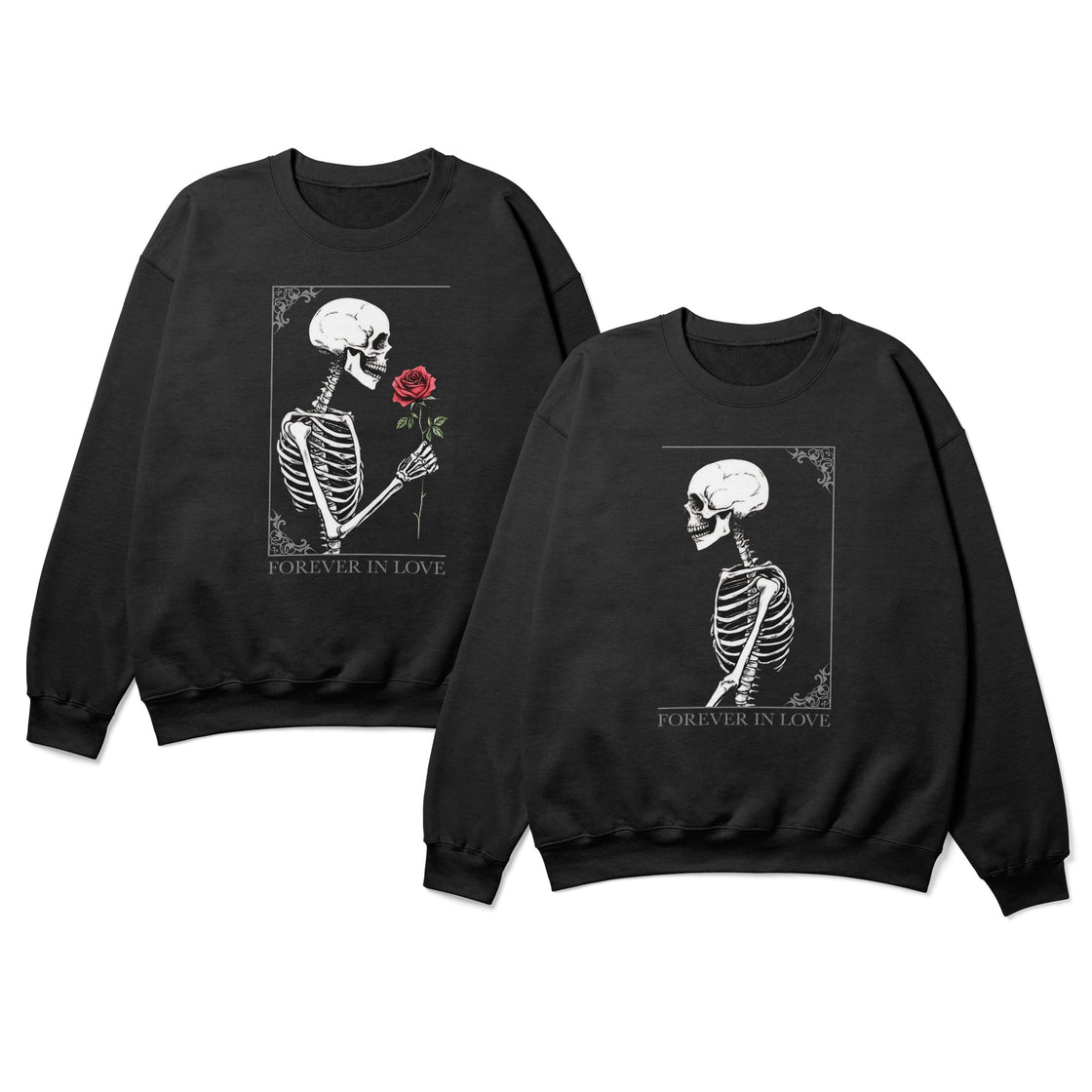 Forever in Love Skeleton β Romantic Matching Looks Made for Two in Love
