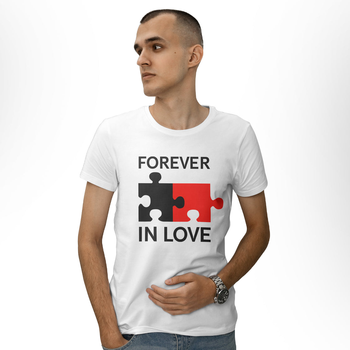 Forever in Love Puzzle – Cute Matching Looks for Boyfriend & Girlfriend