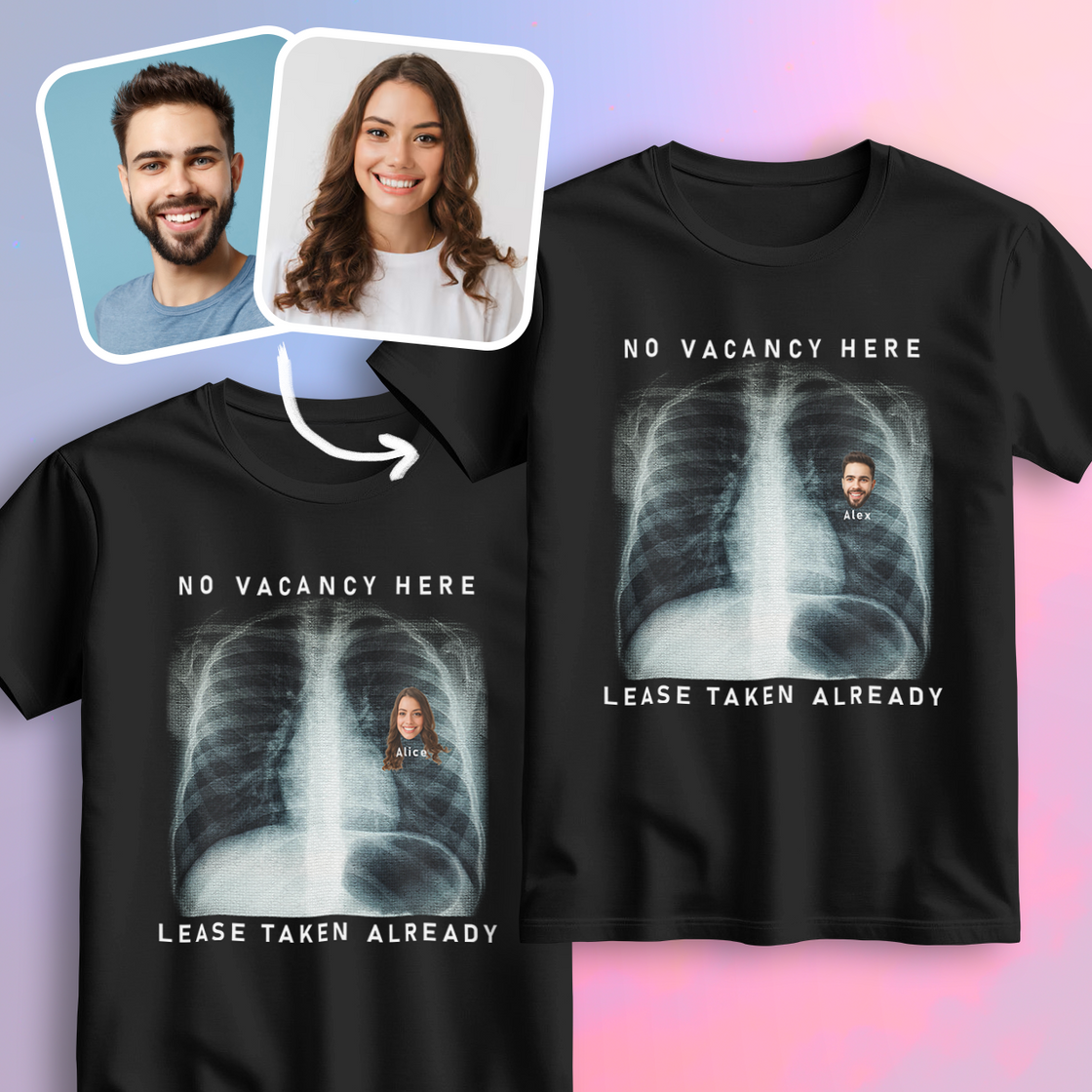 No Vacancy Here – X-Ray Love Matching Outfits That Show Your Heart’s Already Taken