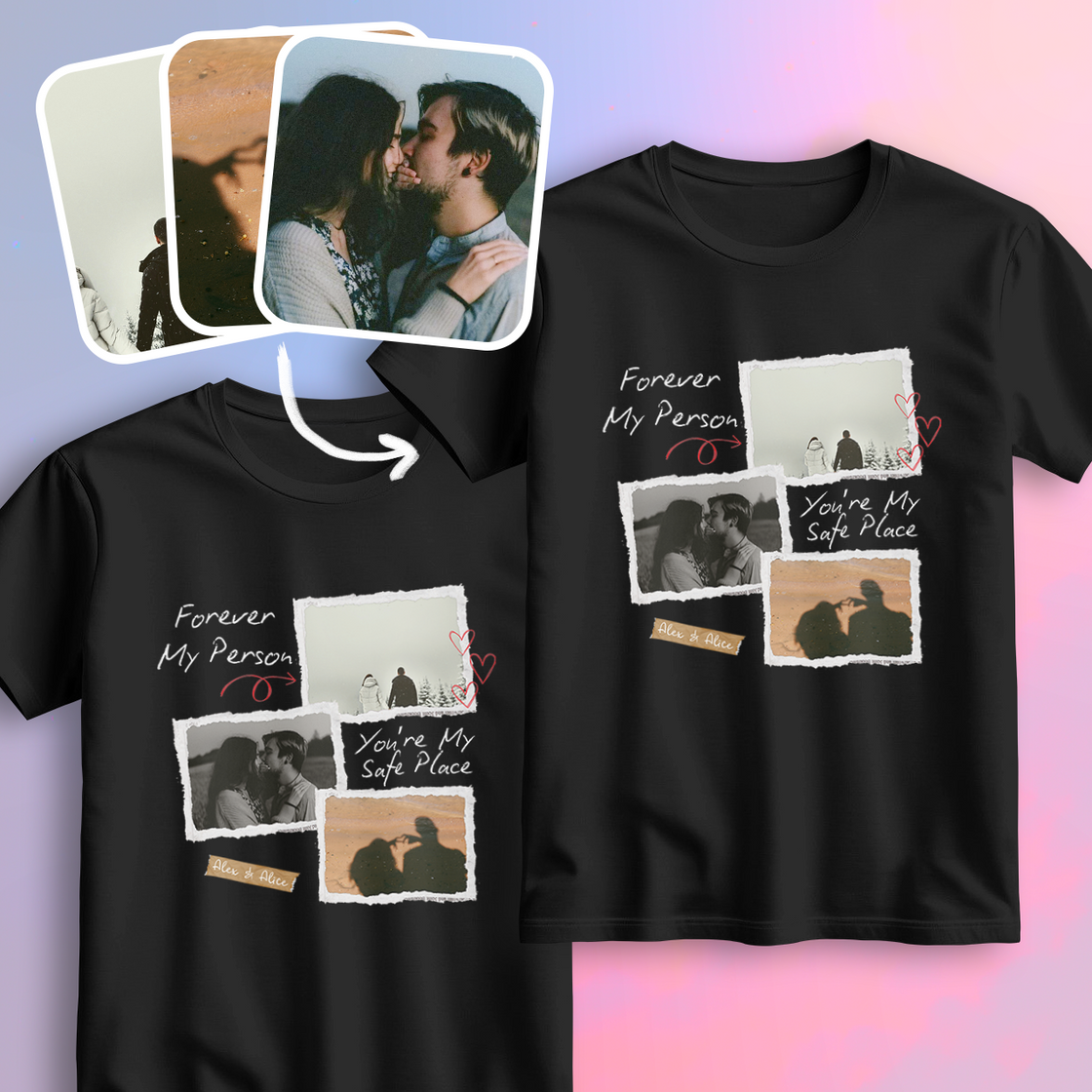 Forever My Person Matching Outfits – Turn Your Favorite Photos into a Love Story Collage