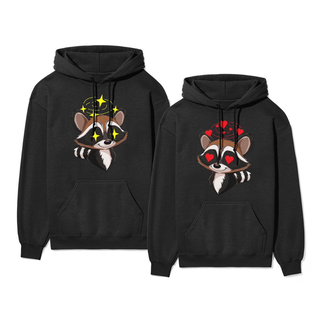 Cute Raccoon Love β Matching Duo Style for Couples Who Click