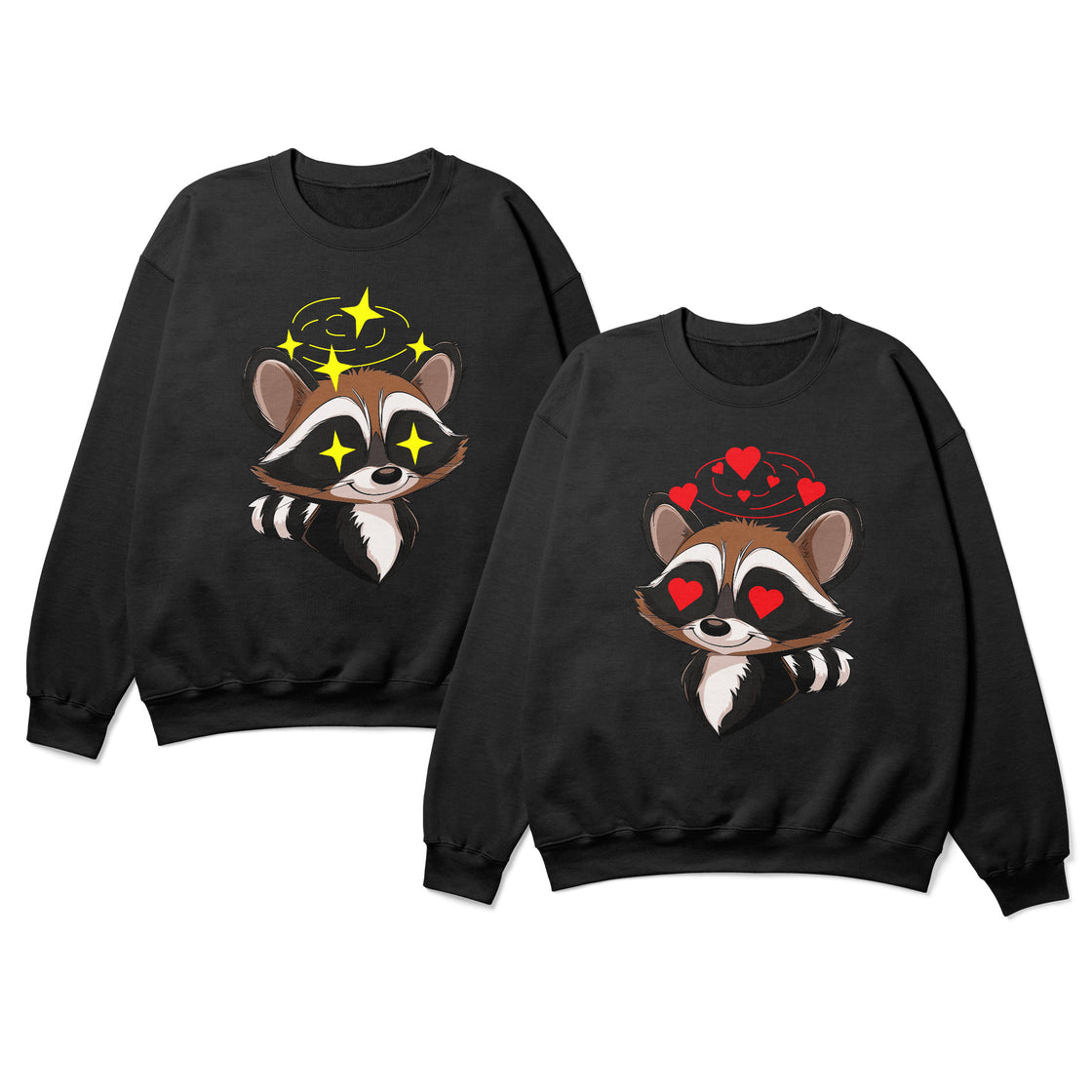 Cute Raccoon Love β Matching Duo Style for Couples Who Click