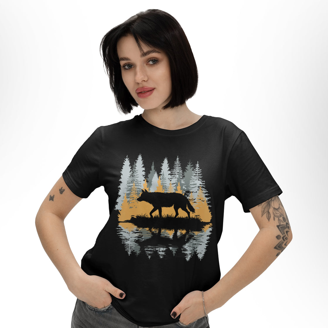 Loyal Like Wolves β Nature-Inspired Couple Outfit for the Wild at Heart